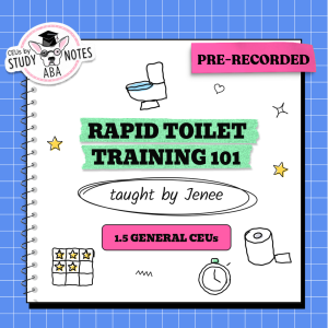 Rapid Toilet Training 101 #Recorded